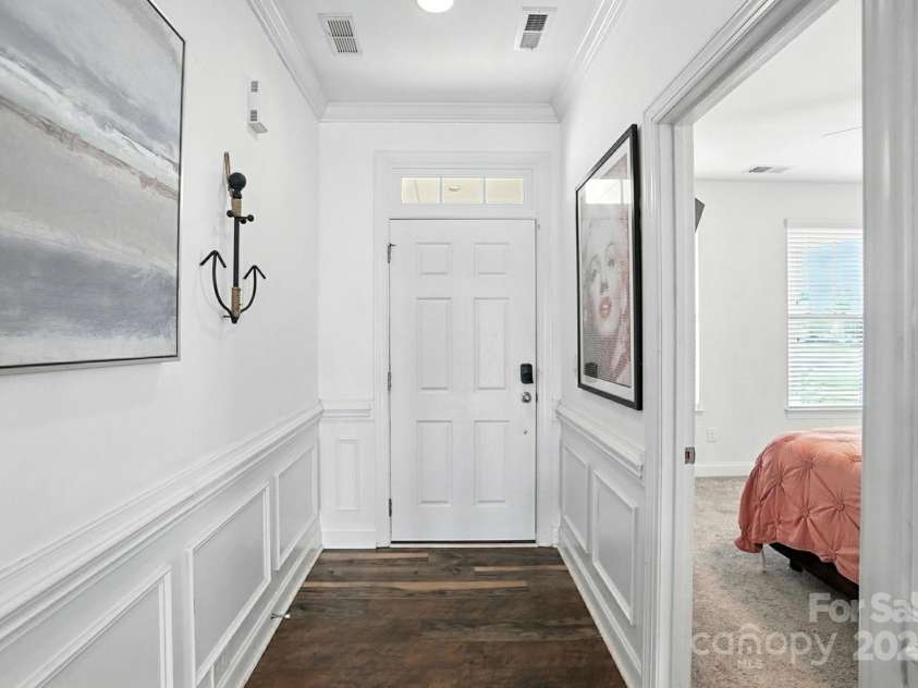 2026 Union Grove Lane, Indian Trail, NC 28079.  MLS# CAR4278119, YatesRealty ID 31555. Entryway