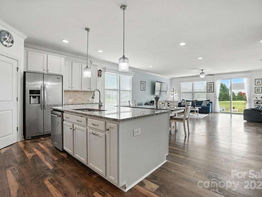 2026 Union Grove Lane, Indian Trail, NC 28079.  MLS# CAR4278119, YatesRealty ID 31555. Kitchen W/Large Island