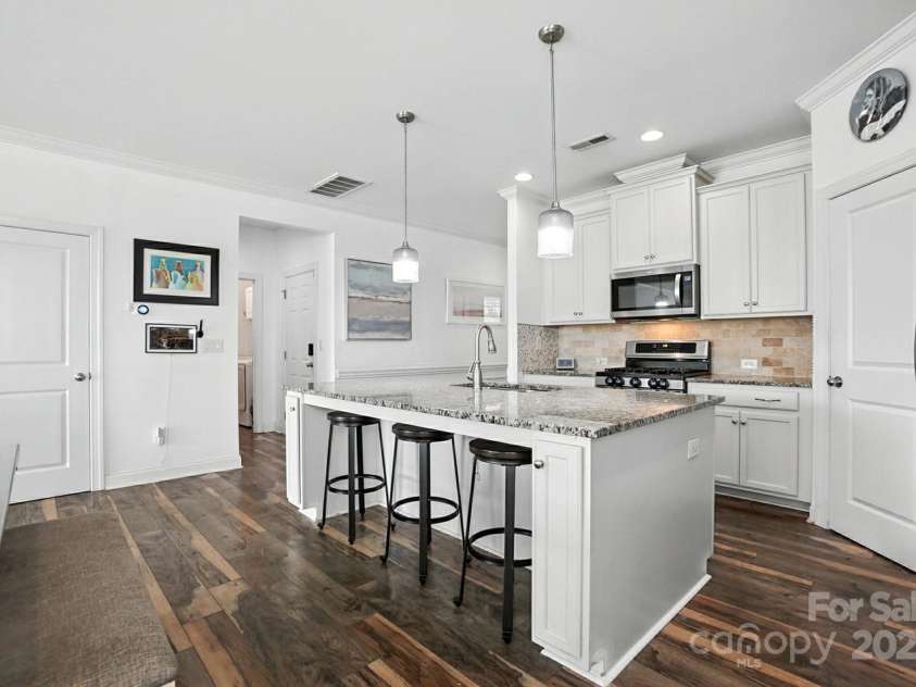 2026 Union Grove Lane, Indian Trail, NC 28079.  MLS# CAR4278119, YatesRealty ID 31555. Kitchen W/Large Island