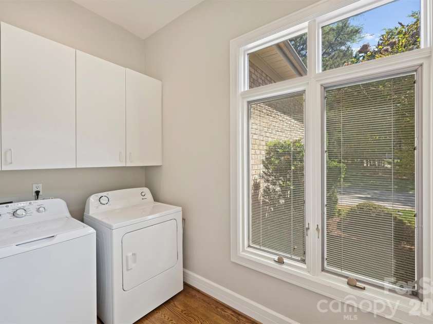 3301 Providence Plantation Lane, Charlotte, NC 28270.  MLS# CAR4379817, YatesRealty ID 31558. Laundry room