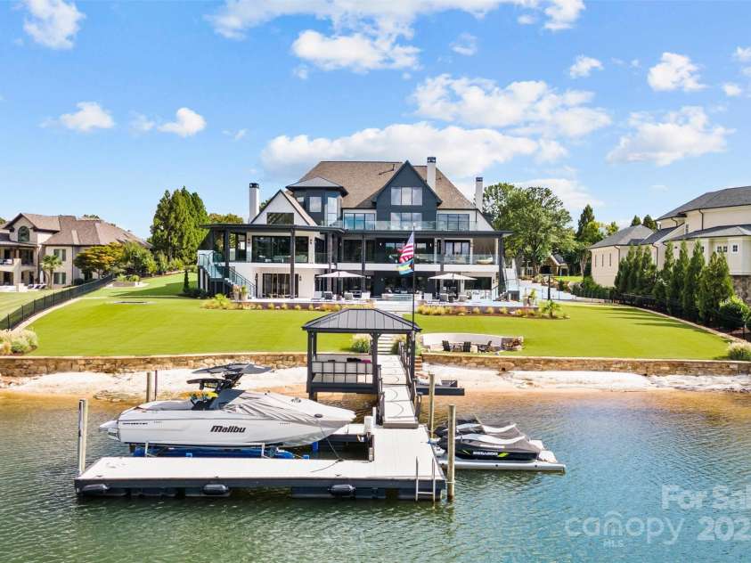 17235 Connor Quay Court, Cornelius, NC 28031.  MLS# CAR4291323, YatesRealty ID 3156. Rear Elevation 