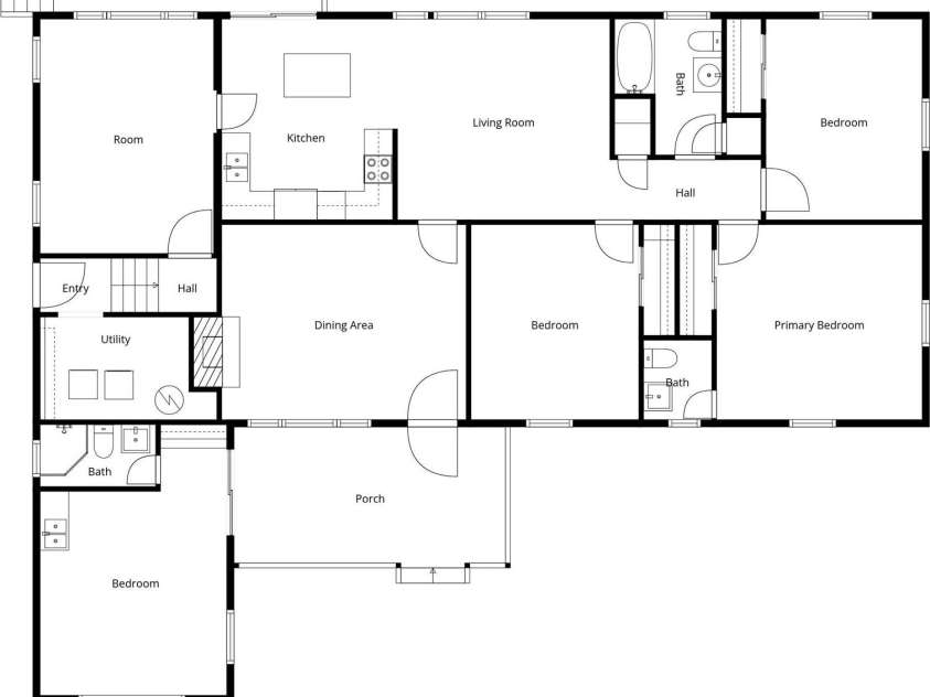 800 Old Little Rock Road, Charlotte, NC 28214.  MLS# CAR4338069, YatesRealty ID 3156. 