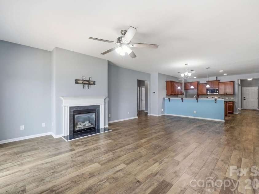 4679 Dunberry Place, Concord, NC 28027.  MLS# CAR4376456, YatesRealty ID 31570. Kitchen open to great room