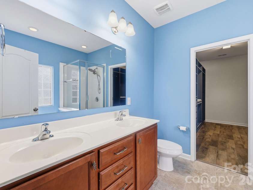 4679 Dunberry Place, Concord, NC 28027.  MLS# CAR4376456, YatesRealty ID 31570. Primary Ensuite Bath with dual sinks