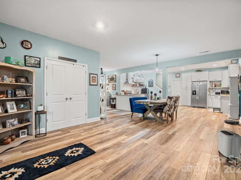 234 Boxelder Road, Clover, SC 29710.  MLS# CAR4288863, YatesRealty ID 31572. Breakfast / dining area in the basement