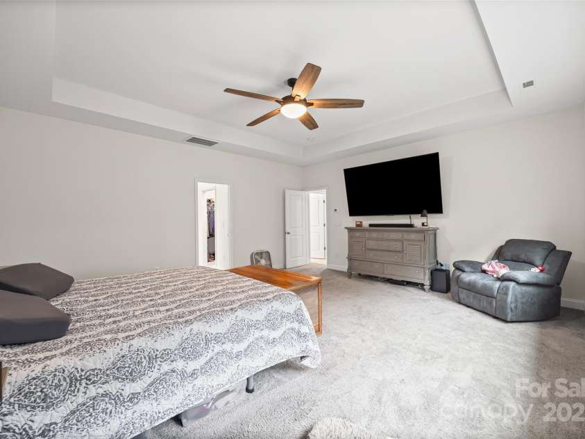 234 Boxelder Road, Clover, SC 29710.  MLS# CAR4288863, YatesRealty ID 31572. Primary suite upper level with trey ceiling