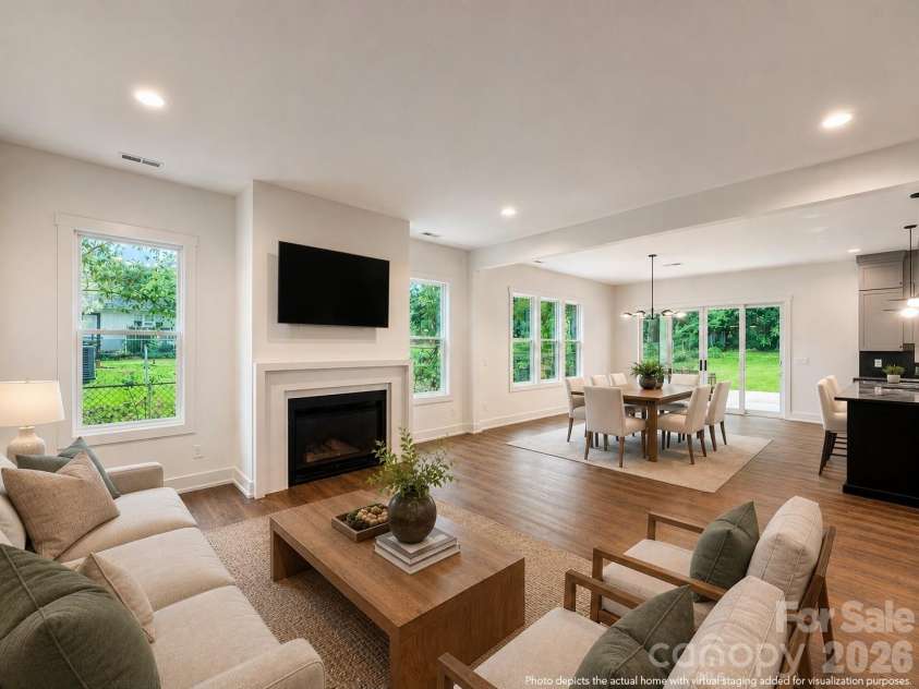 2621 Springway Drive, Charlotte, NC 28205.  MLS# CAR4318693, YatesRealty ID 31573. This photo has been digitally enhanced.