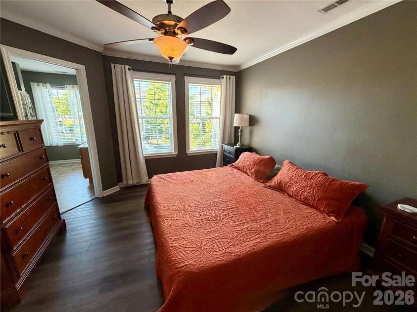 10523 Trolley Run Drive, Cornelius, NC 28031.  MLS# CAR4392718, YatesRealty ID 31578. Master Bedroom