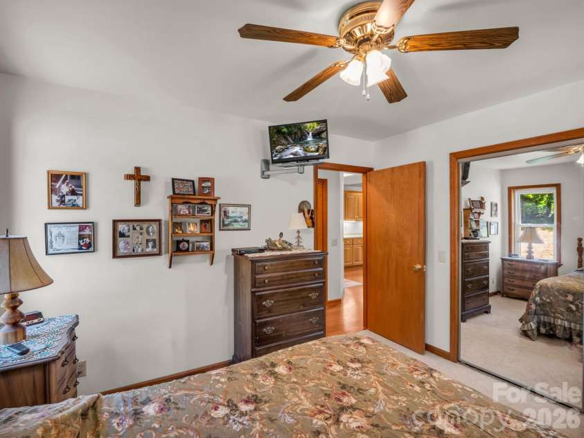 1943 Landrum Road, Columbus, NC 28722.  MLS# CAR4387149, YatesRealty ID 31592. 2nd bedroom on main