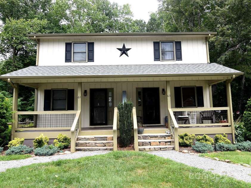 61 & 63 Riverside Villa Drive, Maggie Valley, NC 28751.  MLS# CAR4287750, YatesRealty ID 31594. 