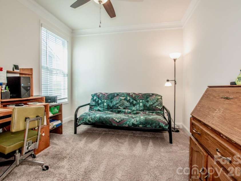 122 Coddle Way, Mooresville, NC 28115.  MLS# CAR4370294, YatesRealty ID 31603. Bedroom 4 is currently being used as an Office