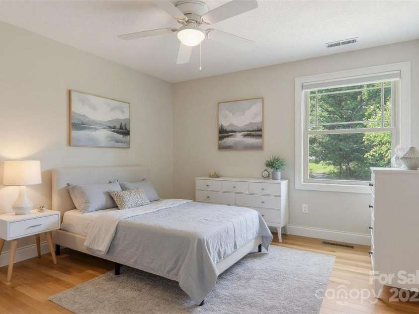 278 Ollie Weaver Road, Weaverville, NC 28787.  MLS# CAR4275482, YatesRealty ID 31609. Bedroom 2-Upper-Virtually Staged