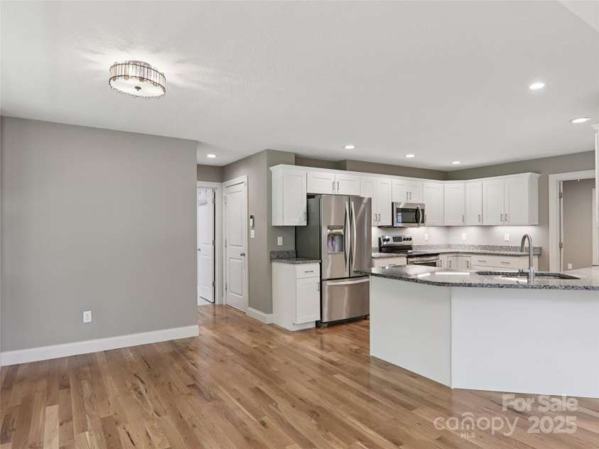 278 Ollie Weaver Road, Weaverville, NC 28787.  MLS# CAR4275482, YatesRealty ID 31609. Kitchen/Dining-Main