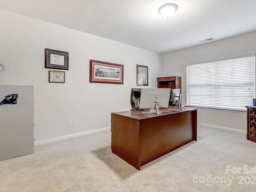 7006 Garden Hill Drive, Huntersville, NC 28078.  MLS# CAR4196907, YatesRealty ID 3161. Basement Bedroom 6/Office