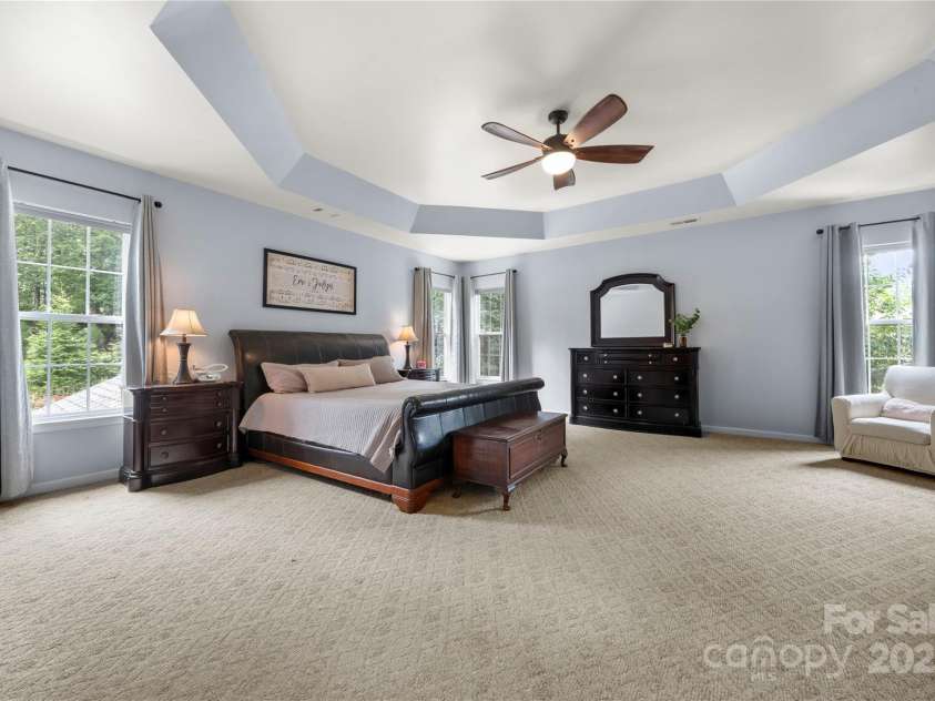 2216 Potter Cove Lane, Weddington, NC 28104.  MLS# CAR4291105, YatesRealty ID 31611. Master Bedroom