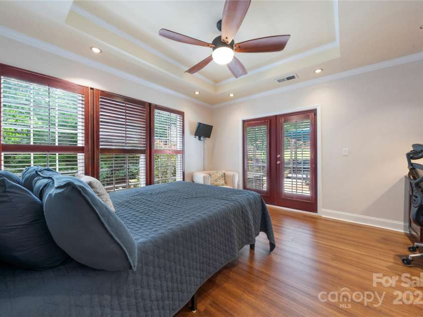 2216 Potter Cove Lane, Weddington, NC 28104.  MLS# CAR4291105, YatesRealty ID 31611. Office also used as guest room- opens to back deck