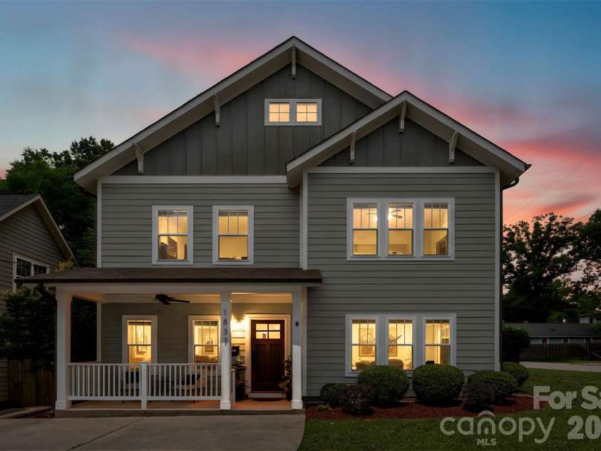 1837 Umstead Street, Charlotte, NC 28205.  MLS# CAR4390720, YatesRealty ID 31615. 