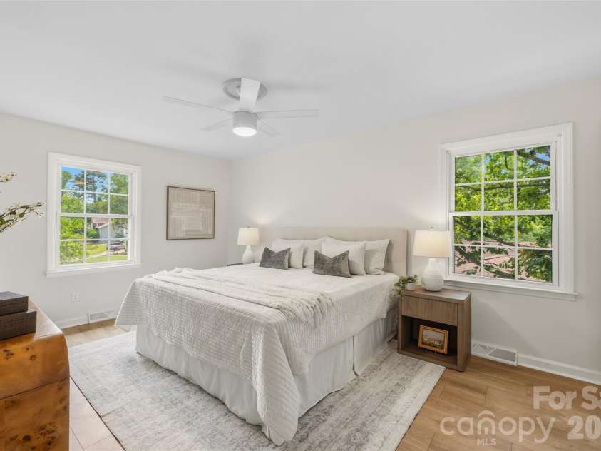 7434 Kilcullen Drive, Charlotte, NC 28270.  MLS# CAR4392099, YatesRealty ID 31618. Master bedroom