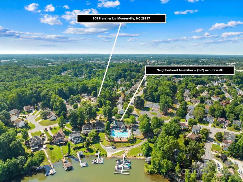 108 Fransher Lane, Mooresville, NC 28117.  MLS# CAR4285181, YatesRealty ID 31619. 