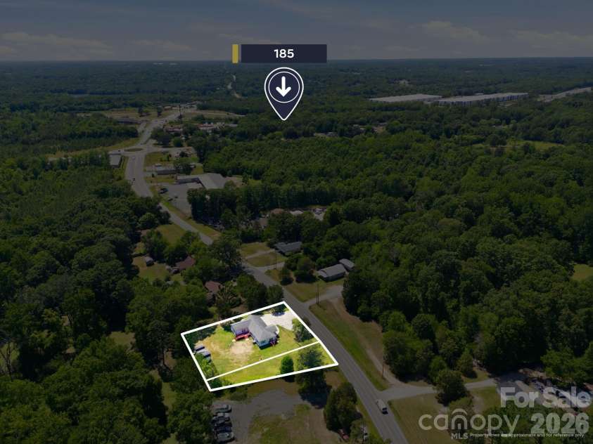 2964 Lane Street, Kannapolis, NC 28083.  MLS# CAR4394335, YatesRealty ID 31624. 2 Lots Half a mile from I-85