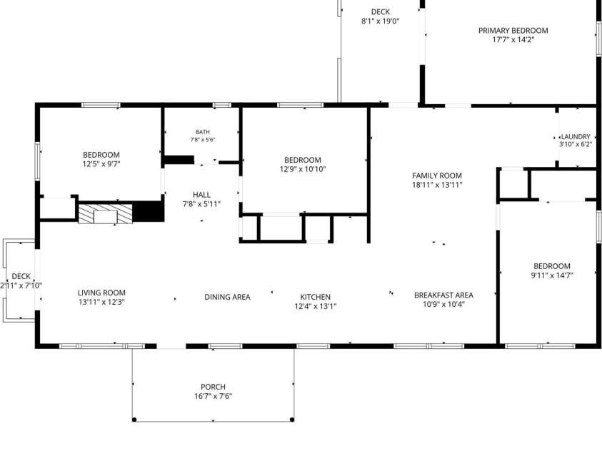 2964 Lane Street, Kannapolis, NC 28083.  MLS# CAR4394335, YatesRealty ID 31624. Floorplan