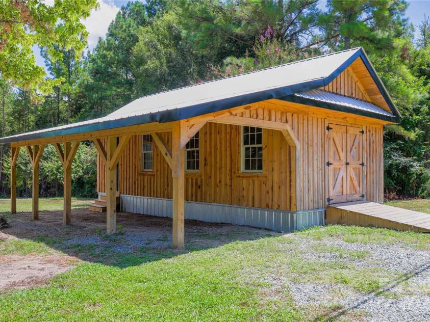 4651 Shiptontown Road, Denton, NC 27239.  MLS# CAR4286059, YatesRealty ID 31624. Custom Built Building with vehicle parking