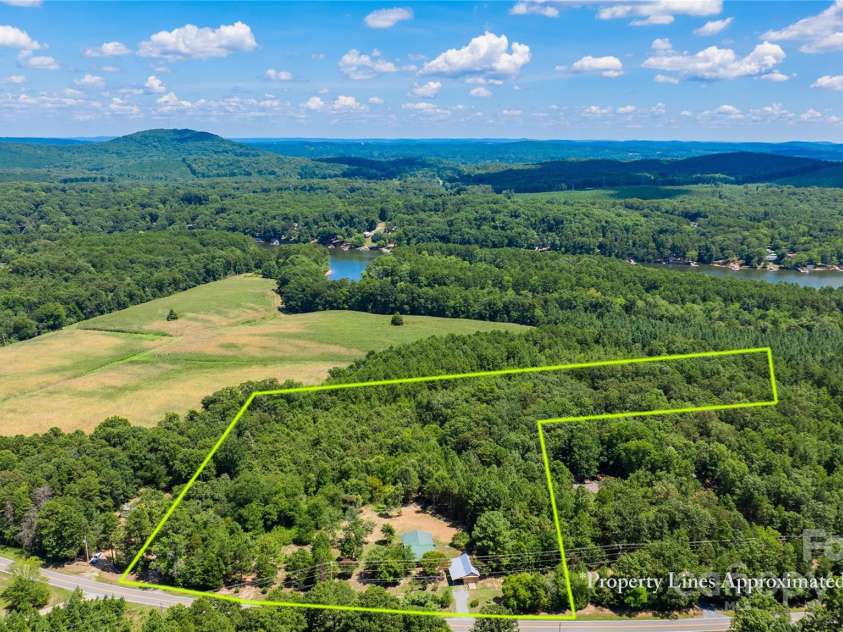 4651 Shiptontown Road, Denton, NC 27239.  MLS# CAR4286059, YatesRealty ID 31624. Property lines approximate