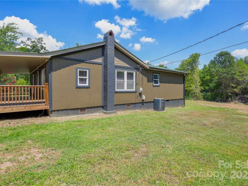 4651 Shiptontown Road, Denton, NC 27239.  MLS# CAR4286059, YatesRealty ID 31624. Side of Home