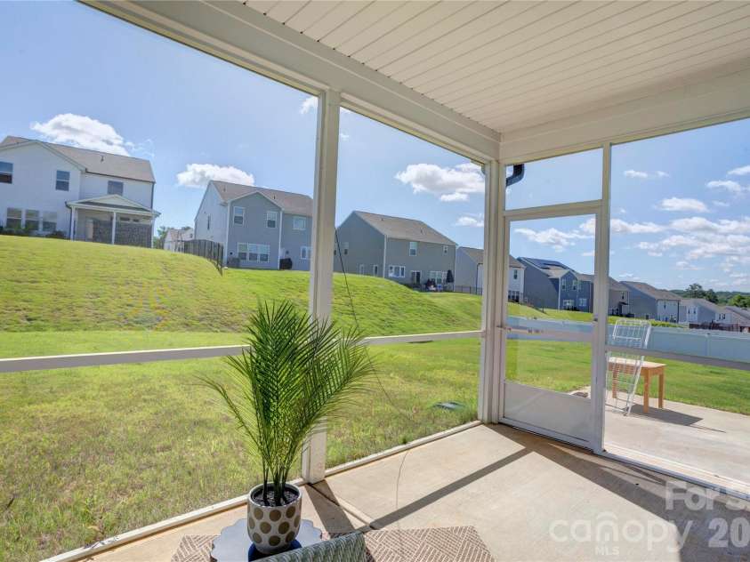 6319 Clarisse Drive, Concord, NC 28025.  MLS# CAR4393994, YatesRealty ID 31625. Back patio