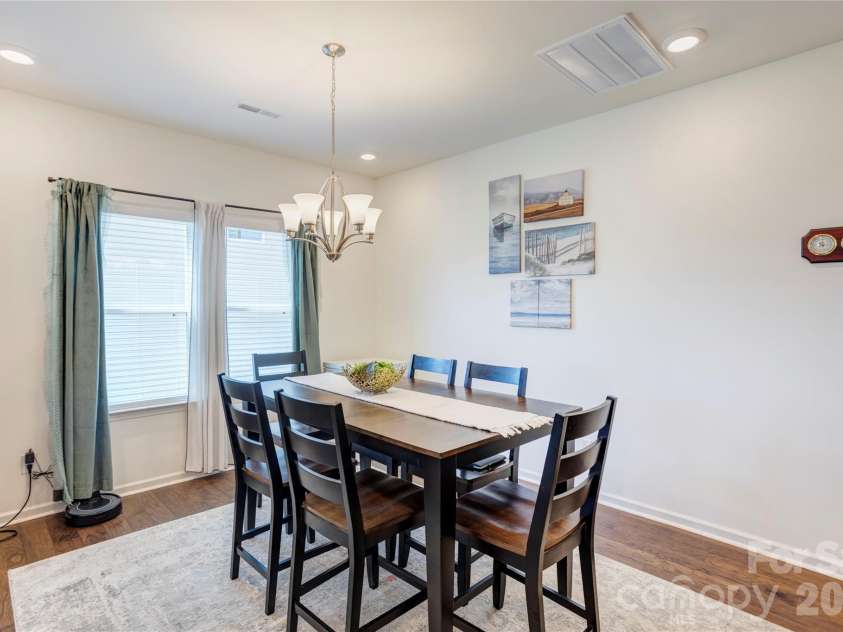6319 Clarisse Drive, Concord, NC 28025.  MLS# CAR4393994, YatesRealty ID 31625. Dining area