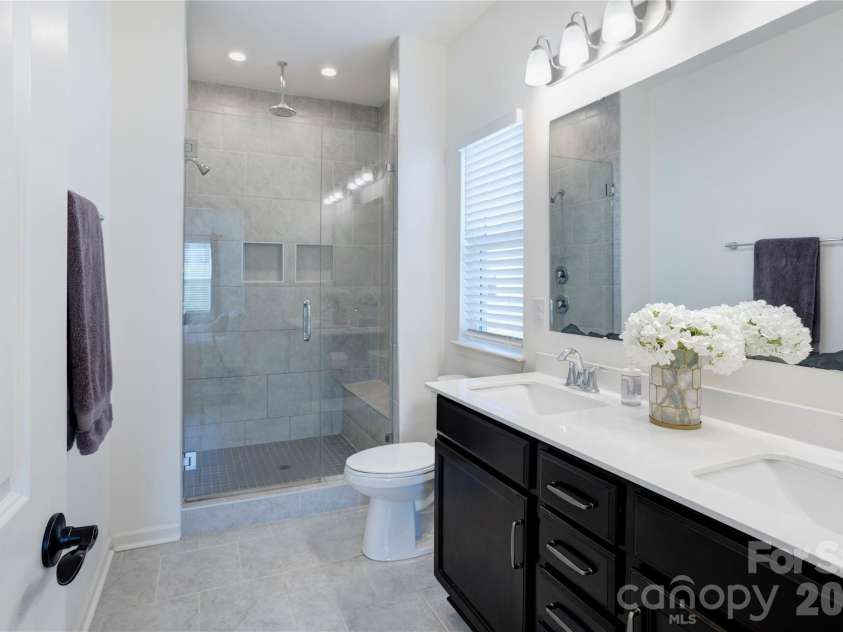 6319 Clarisse Drive, Concord, NC 28025.  MLS# CAR4393994, YatesRealty ID 31625. Primary bath on first floor