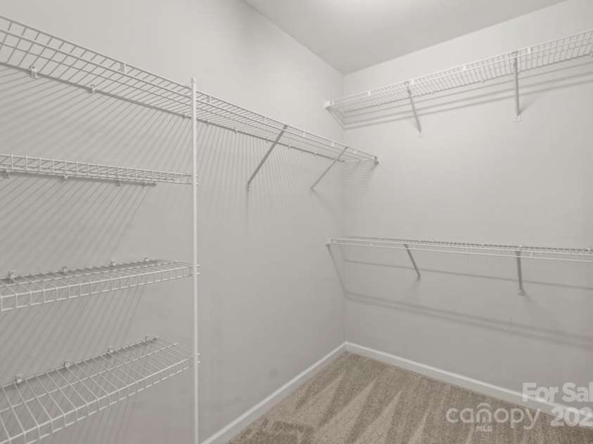 104 Arcadian Way, Mooresville, NC 28117.  MLS# CAR4288099, YatesRealty ID 31627. Large walk in primary closet