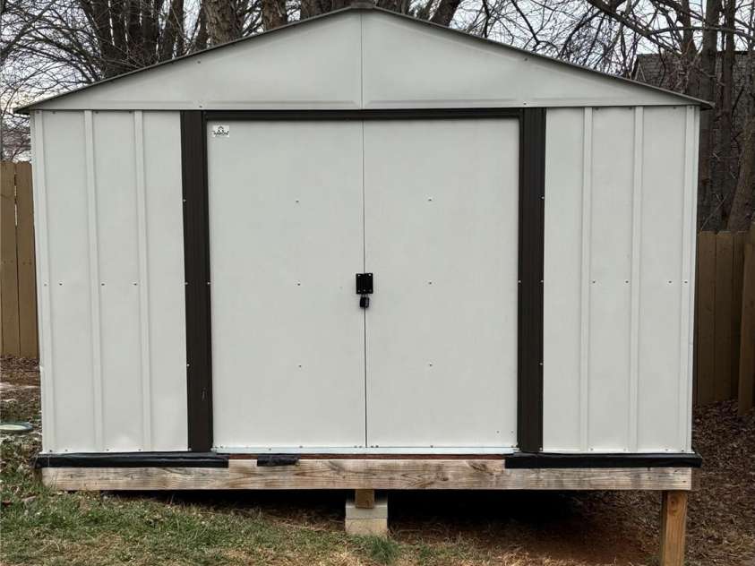 434 Amhurst Street, Concord, NC 28025.  MLS# CAR4342249, YatesRealty ID 3163. Storage Shed