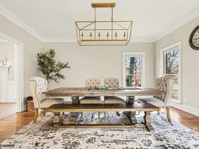 9908 Colvard Circle, Charlotte, NC 28269.  MLS# CAR4332495, YatesRealty ID 3164. Formal Dining Room