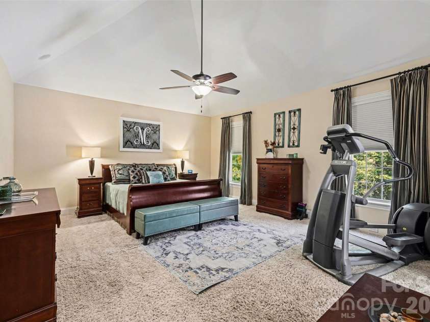 295 Bent Tree Drive, Stanley, NC 28164.  MLS# CAR4356670, YatesRealty ID 31642. Primary Bedroom