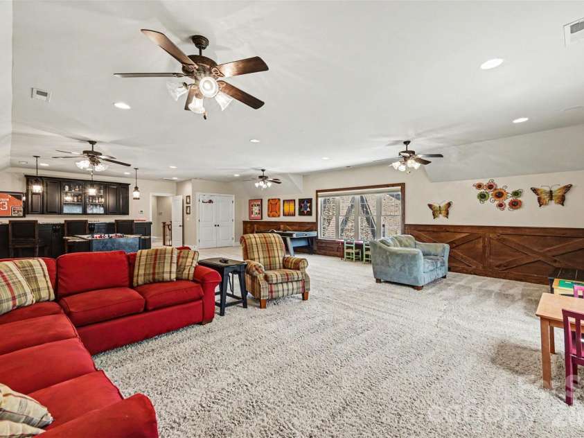 295 Bent Tree Drive, Stanley, NC 28164.  MLS# CAR4356670, YatesRealty ID 31642. Upstairs Bonus/Rec Room