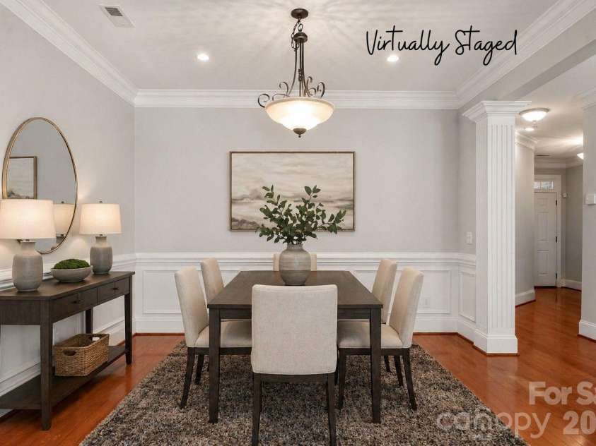 705 Congressional Lane, Fort Mill, SC 29708.  MLS# CAR4371398, YatesRealty ID 31643. Dining Room - virtually staged