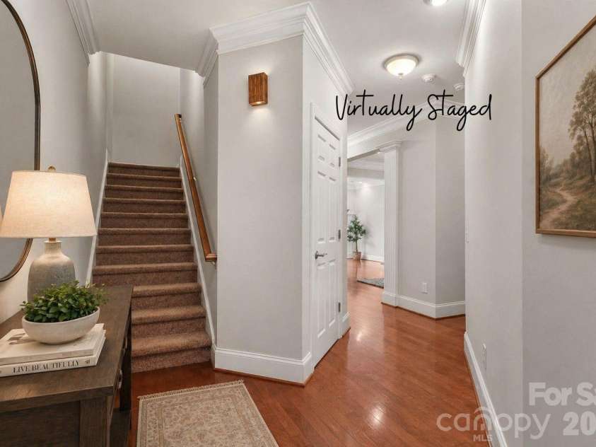 705 Congressional Lane, Fort Mill, SC 29708.  MLS# CAR4371398, YatesRealty ID 31643. Entranceway - virtually staged