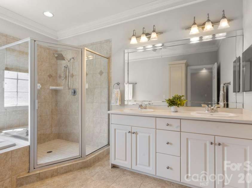 705 Congressional Lane, Fort Mill, SC 29708.  MLS# CAR4371398, YatesRealty ID 31643. Primary Bathroom with dual sinks.