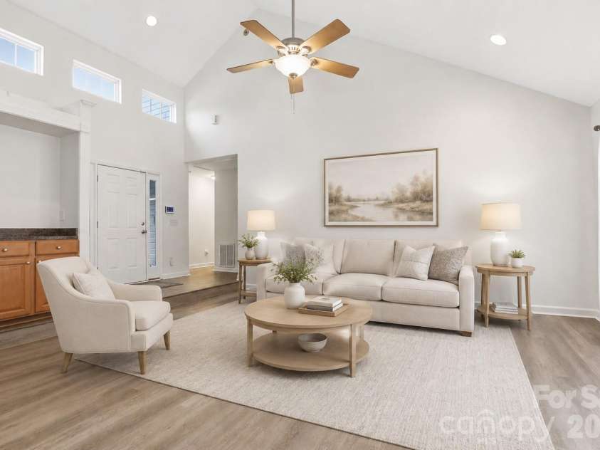 1689 Willowbrook Drive, Fort Mill, SC 29708.  MLS# CAR4376340, YatesRealty ID 31644. Living Room - Virtually Staged