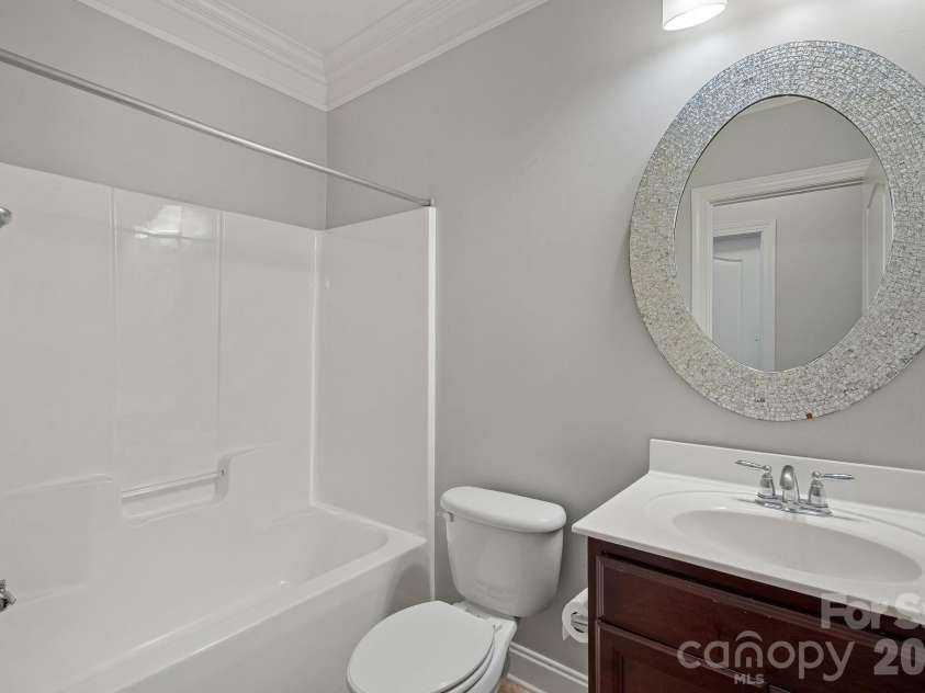 11215 Warfield Avenue, Huntersville, NC 28078.  MLS# CAR4376014, YatesRealty ID 31646. Full Main Level Bathroom