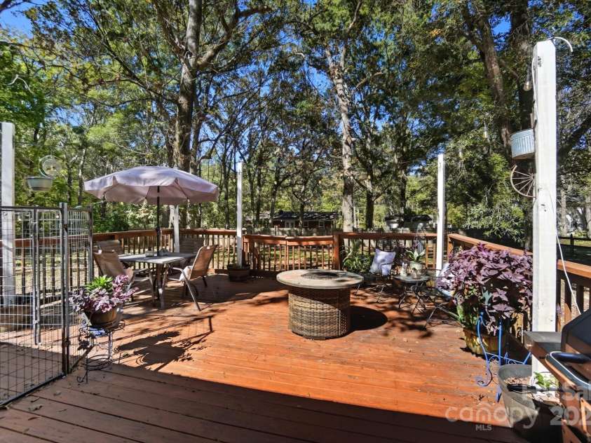 109 Carter Road, Monroe, NC 28110.  MLS# CAR4312358, YatesRealty ID 31656. Large deck