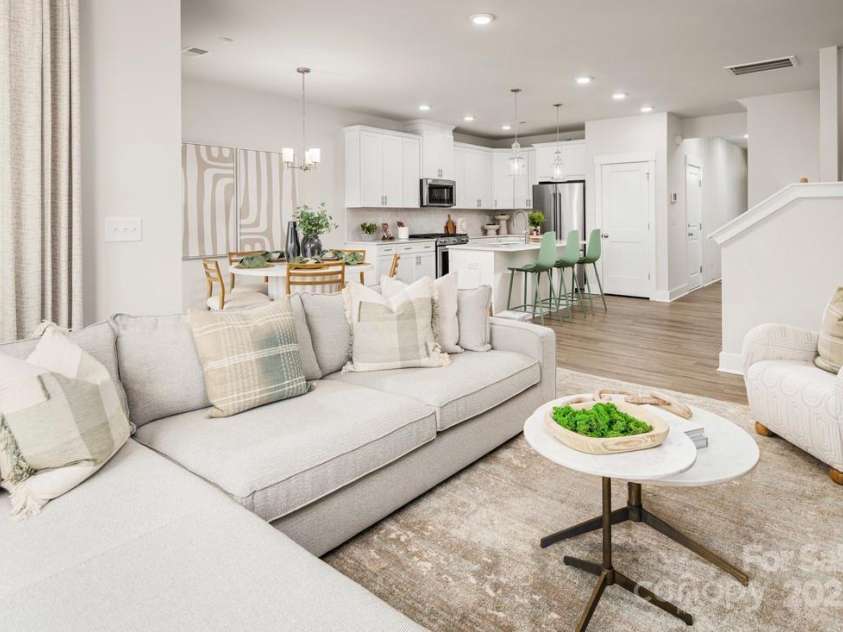 3055 Finchborough Court, Charlotte, NC 28269.  MLS# CAR4254296, YatesRealty ID 31667. Photo not representative of home for sale. Photo is of model home, Wylie Elite floor plan.