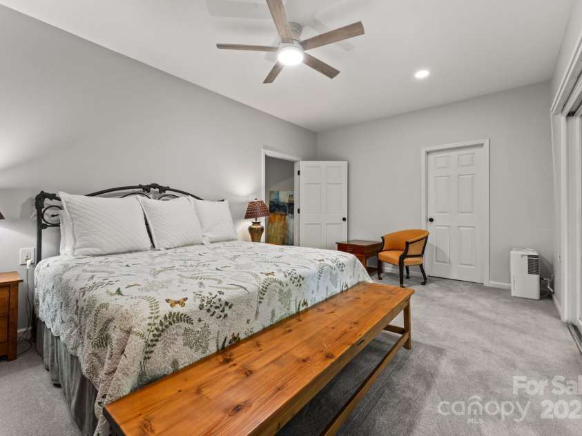 16 Hemlock Way, Highlands, NC 28741.  MLS# CAR4286772, YatesRealty ID 31668. Guest Room 2 on Lower Level
