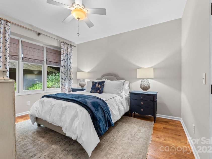 16 Hemlock Way, Highlands, NC 28741.  MLS# CAR4286772, YatesRealty ID 31668. Guest Room on Main