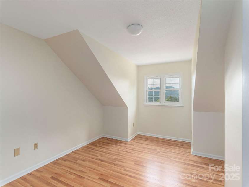 80 Gobblers Knob Drive, Clyde, NC 28721.  MLS# CAR4272798, YatesRealty ID 31672. Sweet dormers for window seats, desk or view gazing.