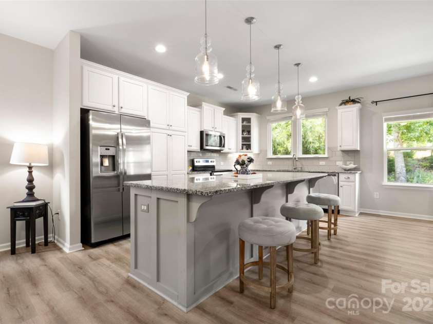 23174 Goose Down Lane, Lancaster, SC 29720.  MLS# CAR4286603, YatesRealty ID 31688. Spacious kitchen with natural light