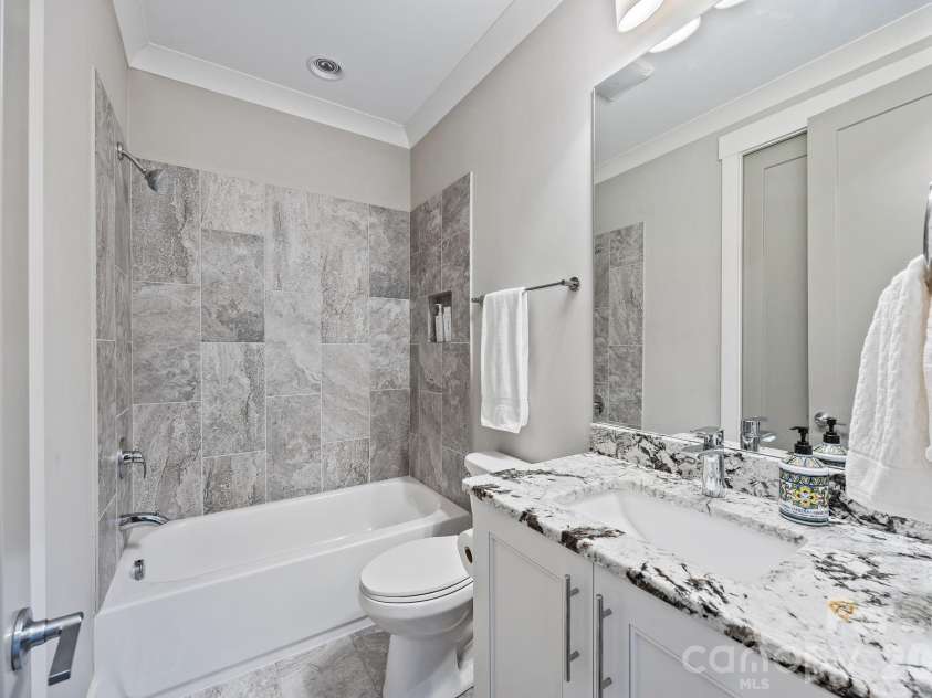 22304 John Gamble Road, Cornelius, NC 28031.  MLS# CAR4353501, YatesRealty ID 3169. Full bath on main floor