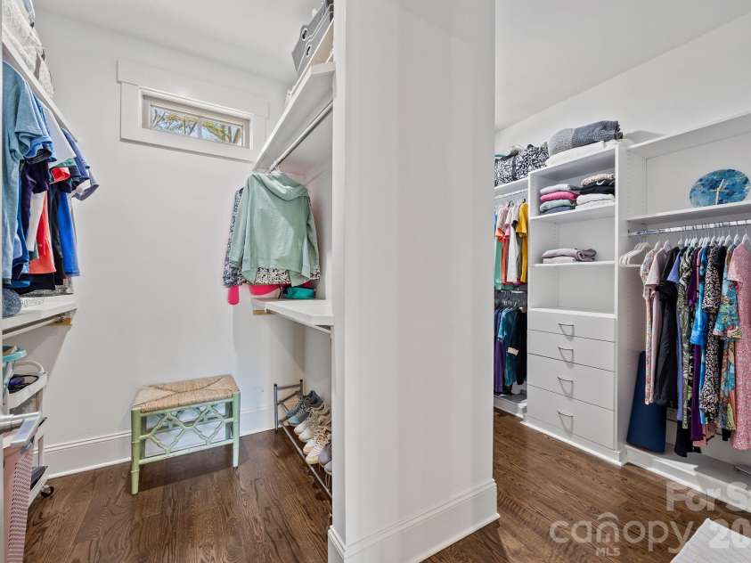22304 John Gamble Road, Cornelius, NC 28031.  MLS# CAR4353501, YatesRealty ID 3169. Primary closet