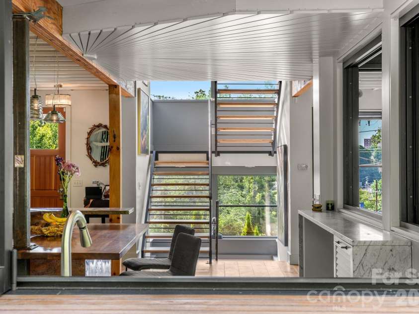 53 Buchanan Place, Asheville, NC 28801.  MLS# CAR4386804, YatesRealty ID 31695. Design elements worth of Architectural Digest